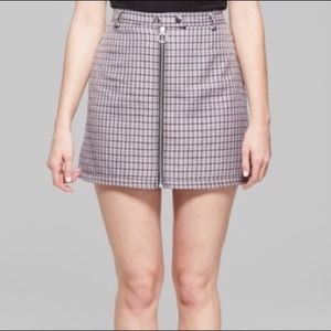 Wild Fable Purple Plaid Mini Skirt 💜